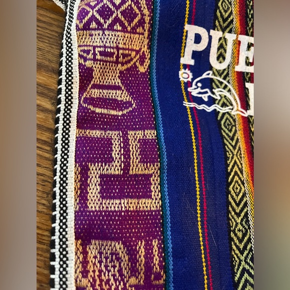 Handmade Ethnic Boho Hippy Crossbody Bag - Puerto Rico - Picture 7 of 10